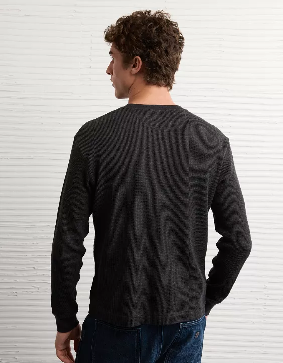 AE Cozy Waffle Thermal T-Shirt - Image 2