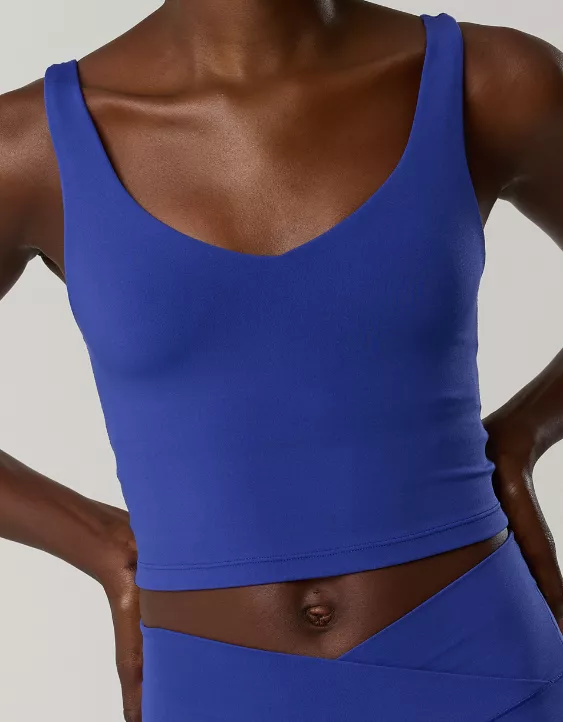OFFLINE By Aerie Real Me Low Key Longline Sports Bra - Image 5