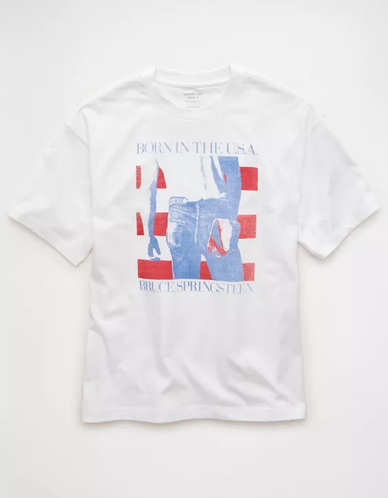 AE Boxy Bruce Springsteen Graphic T-Shirt - Image 3