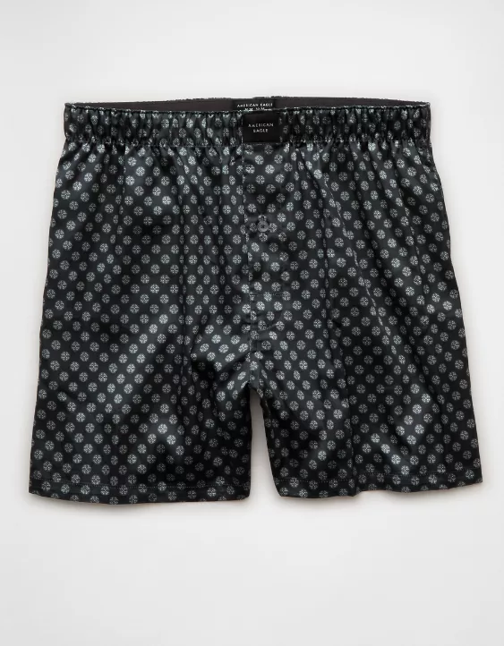 AEO Men's Satin Pocket Boxer Short - Image 3