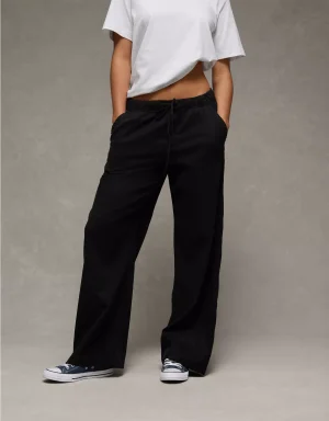 AE Mid-Rise Wide-Leg Pull-On Pant