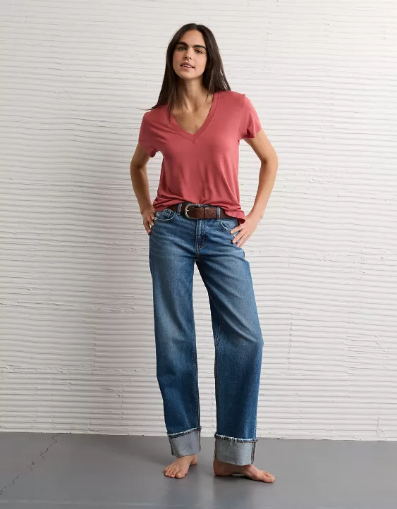 AE Soft & Sexy V-Neck T-Shirt - Image 5