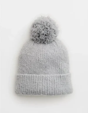Aerie Fuzzy Pom Beanie