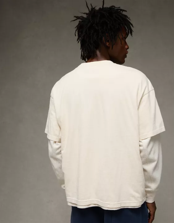 AE Boxy Snoopy Graphic T-Shirt - Image 2