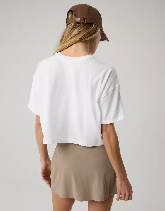 OFFLINE By Aerie Let's Stretch Cropped T-Shirt - Image 2