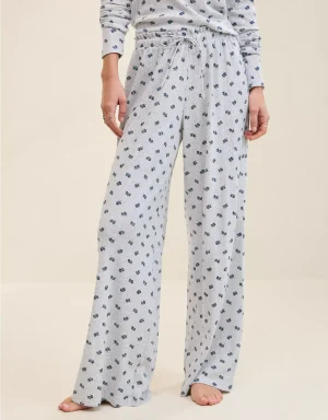 Aerie Off-Duty Pointelle Trouser PJ