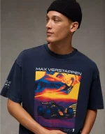 Oracle Red Bull Racing x AE Boxy Graphic T-Shirt