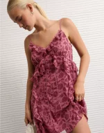 AE Ruffle Lace Mini Dress