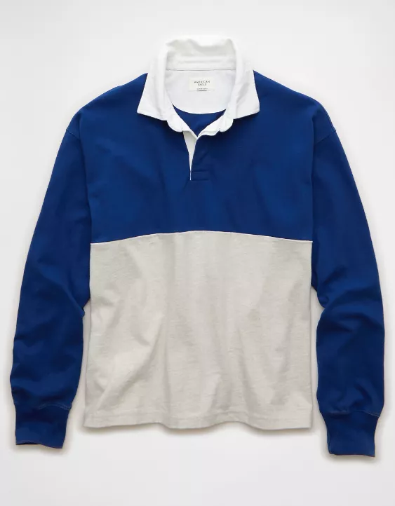 AE Color Block Rugby Shirt - Image 3