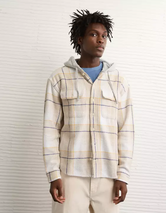 AE Hooded Flannel - Image 6