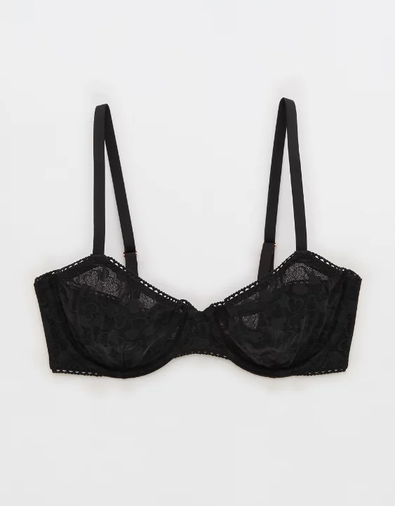 Show Off Heart Mesh Unlined Bra - Image 3