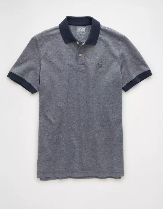 AE 24/7 Club Pique Polo Shirt - Image 3