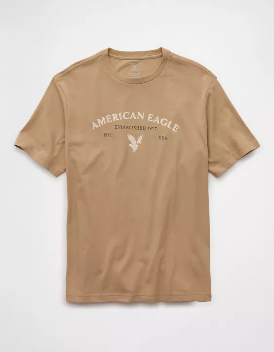 AE Lightweight Icon Logo Graphic T-Shirt - Image 3