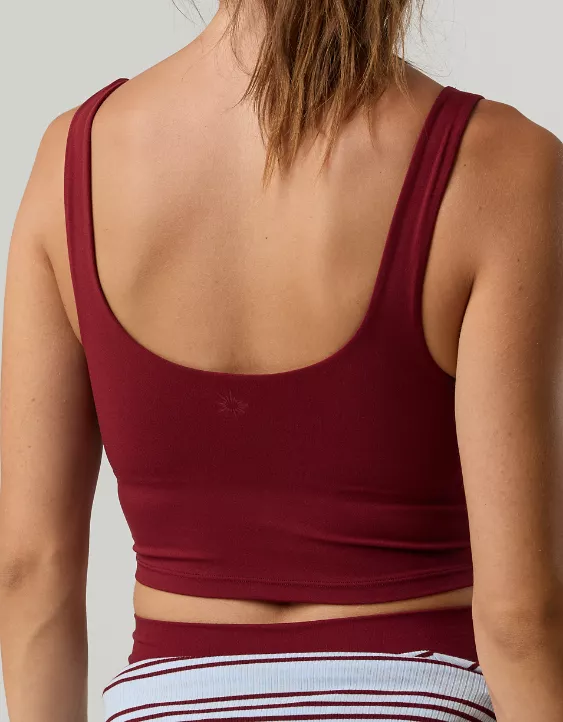 OFFLINE By Aerie Real Me Low Key Longline Sports Bra - Image 2