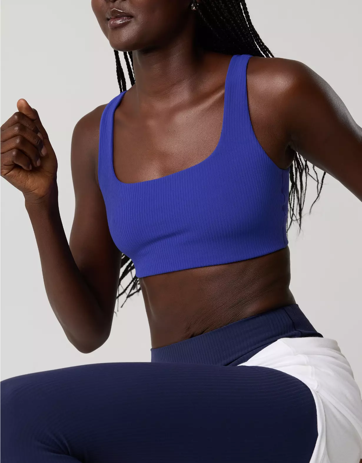 OFFLINE By Aerie Real Me XTRA Ribbed Classic Sports Bra