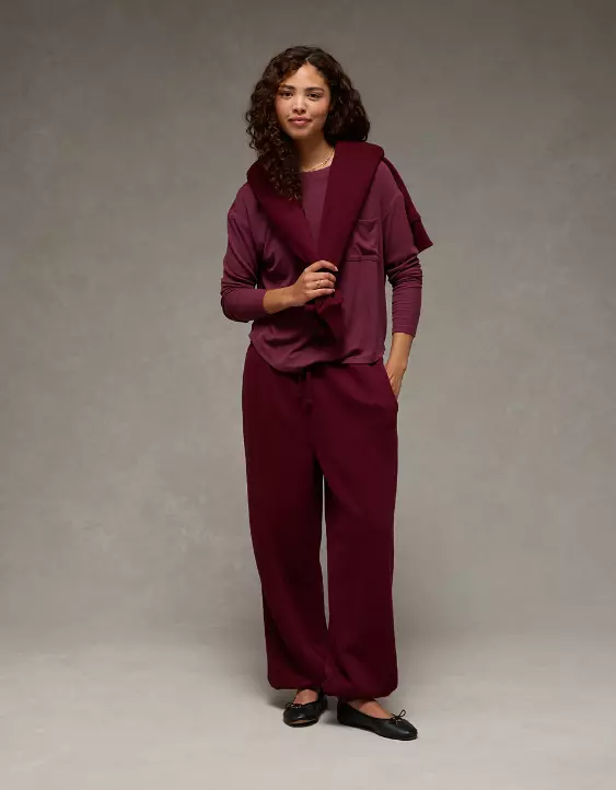 AE Soft & Sexy Long Sleeve Pocket T-Shirt - Image 5