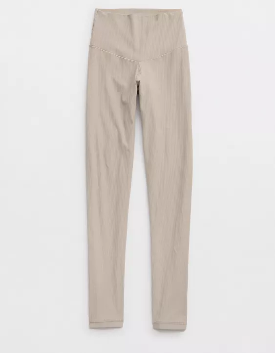 OFFLINE By Aerie Real Me XTRA High Waisted Ribbed Legging - Image 3