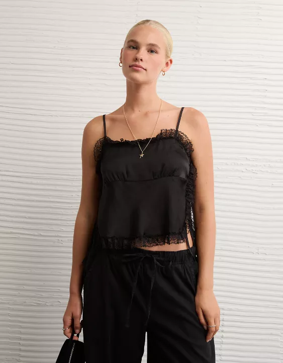 AE Side-Tie Lace Tank Top - Image 5