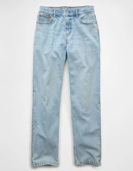 AE Strigid Low-Rise Baggy Straight Jean - Image 3