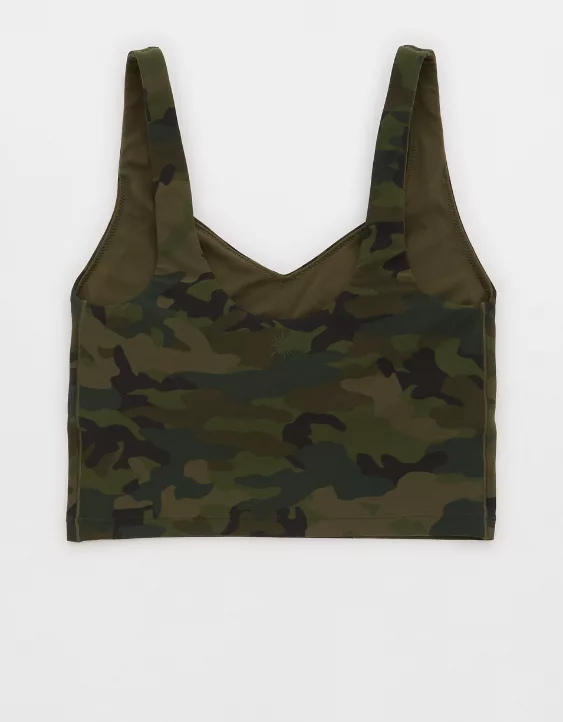 OFFLINE By Aerie Real Me Low Key Longline Sports Bra - Image 5