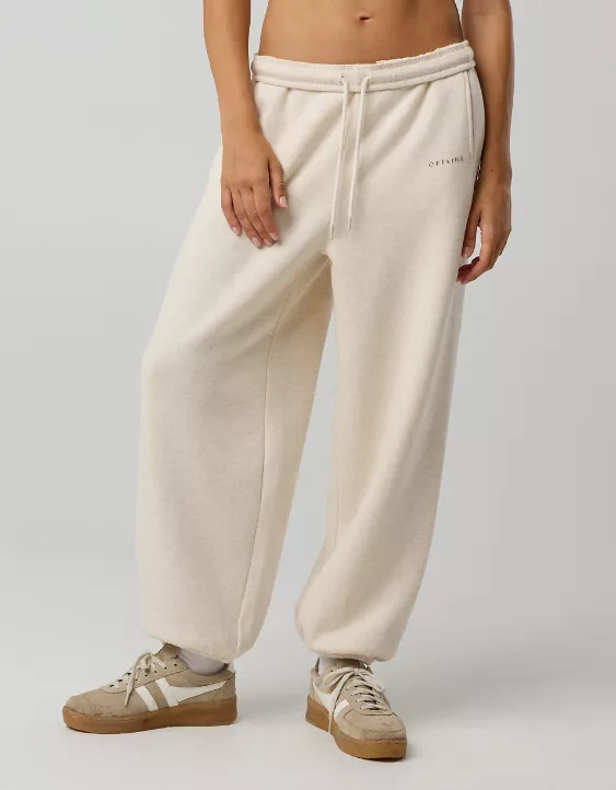 OFFLINE By Aerie Cloud Fleece Baggy Jogger - Image 2