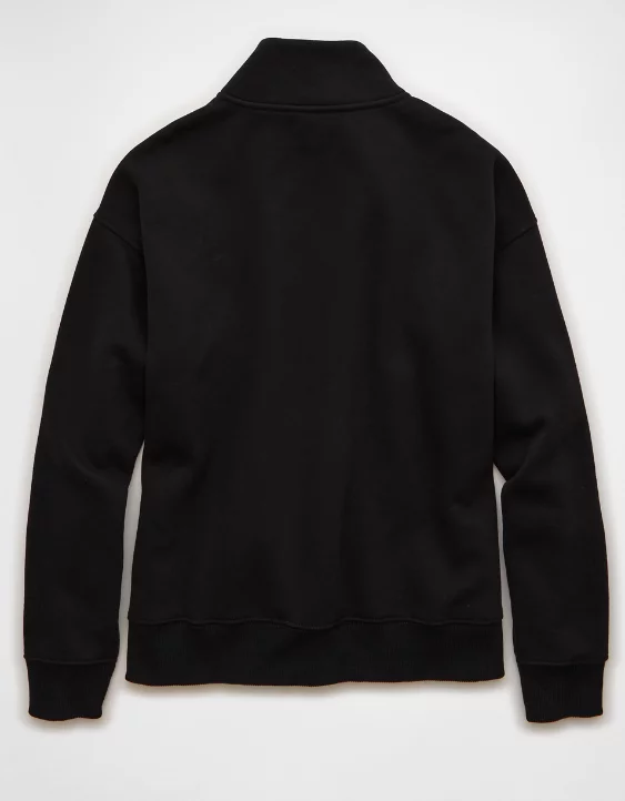 AE Everyday Luxe Quarter-Zip Sweatshirt - Image 4