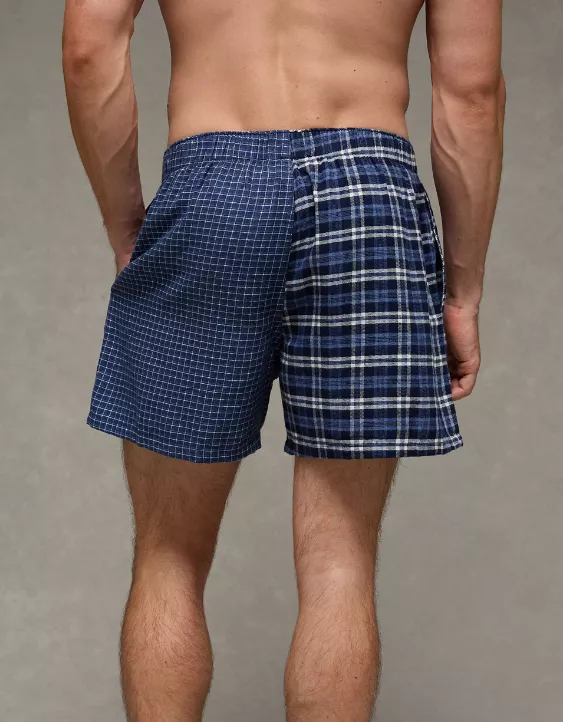 AEO Stretch Plaid Classic Boxer Short - Image 2