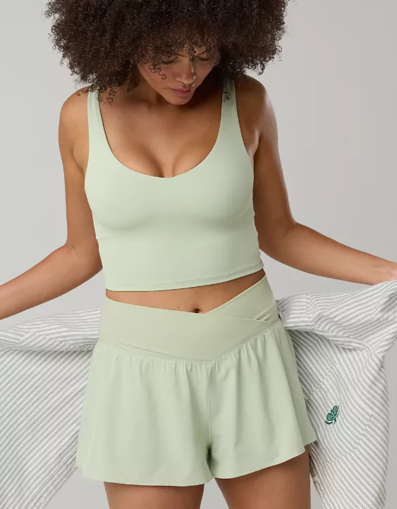 OFFLINE By Aerie Real Me Low Key Longline Sports Bra - Image 2