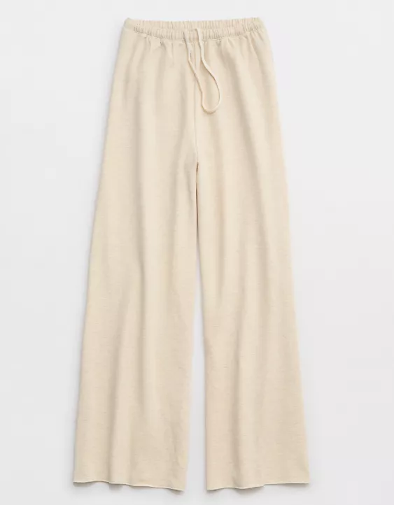 OFFLINE By Aerie OTT Fleece Super Wide Leg Pant - Image 3