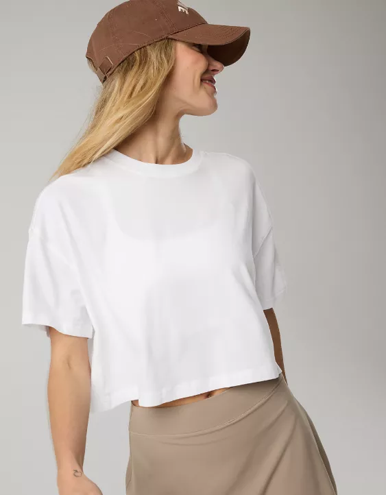 OFFLINE By Aerie Let's Stretch Cropped T-Shirt - Image 5