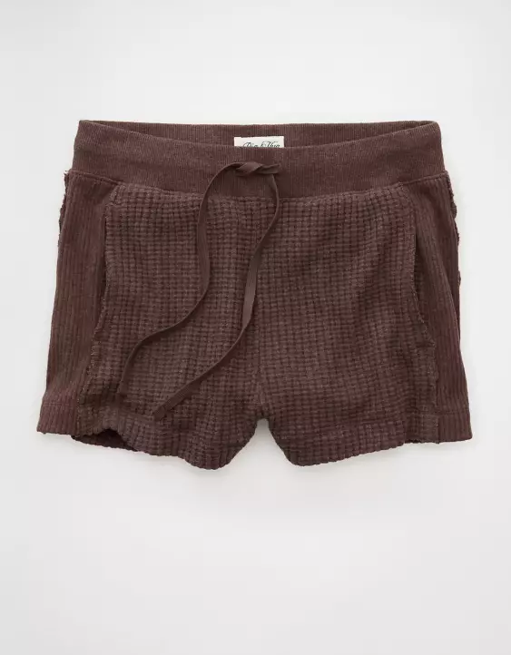 AE High-Waisted Big Hug Fleece Short - Image 3