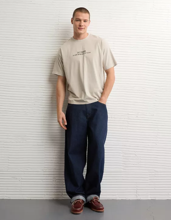 AE Boxy Valentine's Day Graphic T-Shirt - Image 5