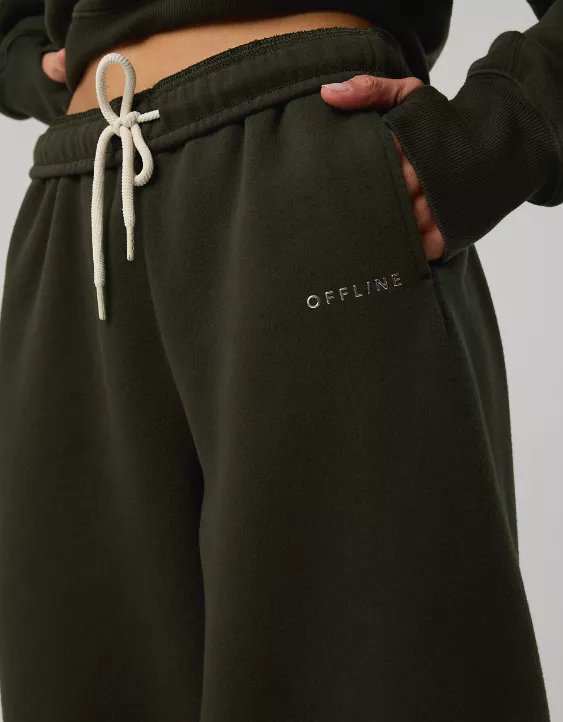 OFFLINE By Aerie Cloud Fleece Baggy Jogger - Image 5