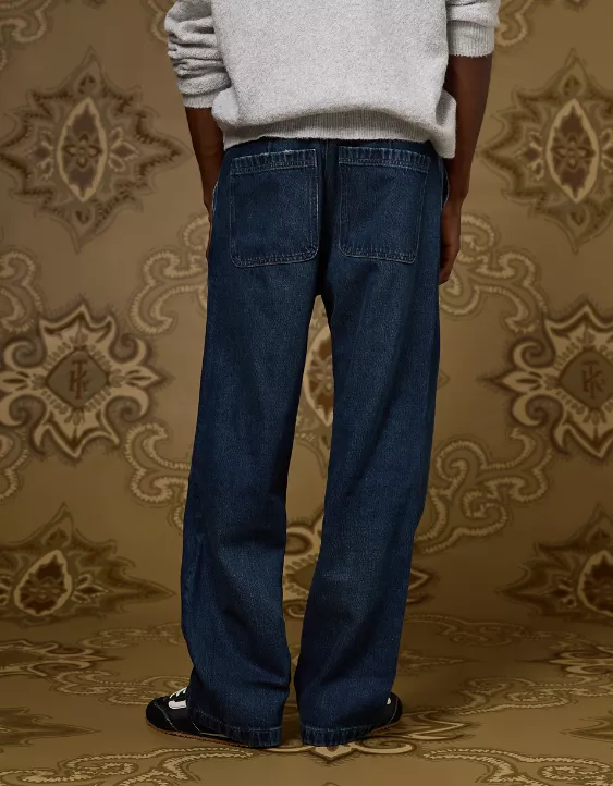 AE x Tru Kolors Pleated Denim Trouser - Image 2