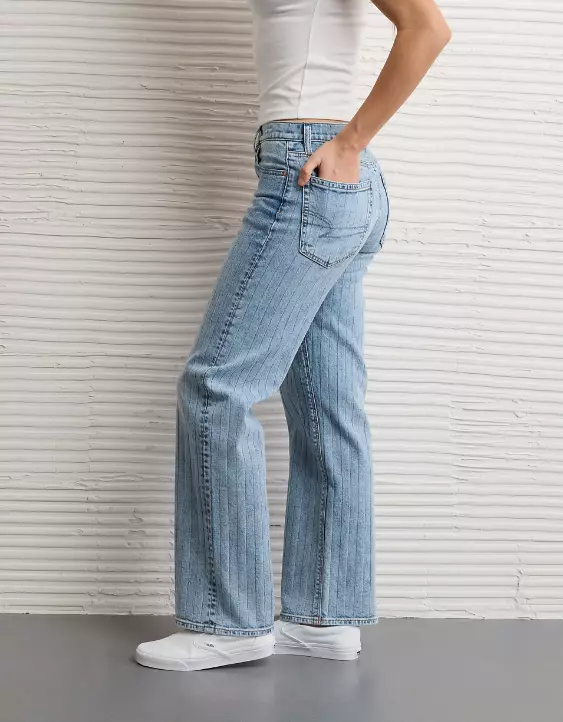 AE Stretch High-Waisted Stovepipe Jean - Image 5