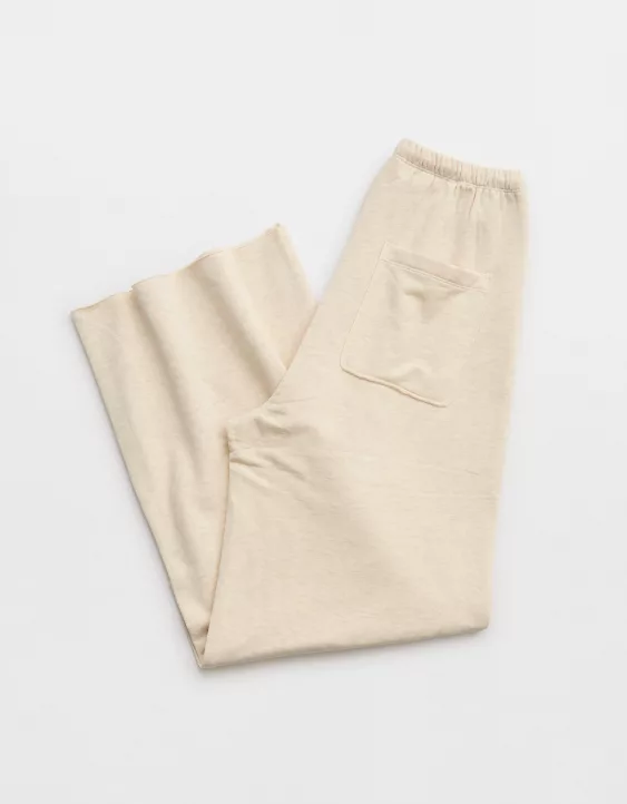 OFFLINE By Aerie OTT Fleece Super Wide Leg Pant - Image 4