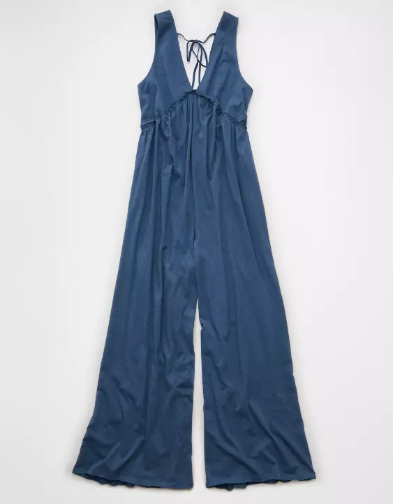AE Sunchaser Knit V-Neck Jumpsuit - Image 3