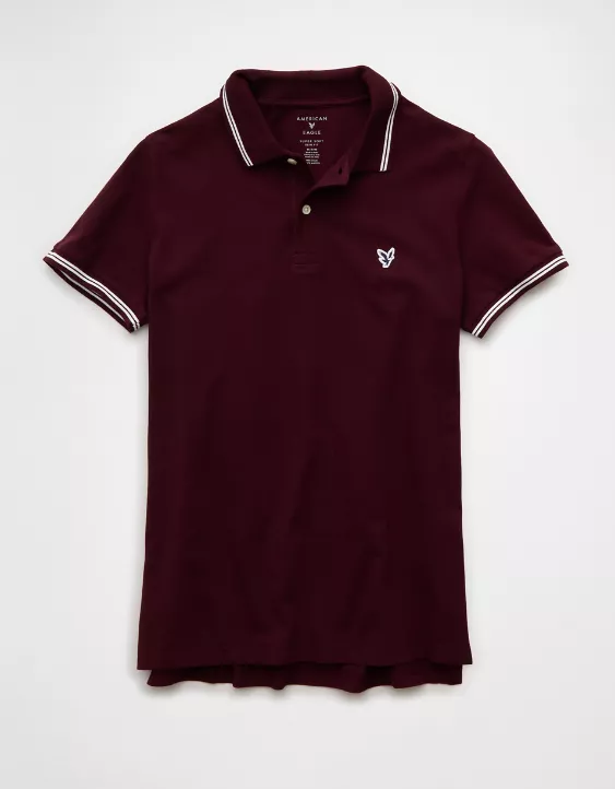 AE Slim Fit Stretch Polo Shirt - Image 3